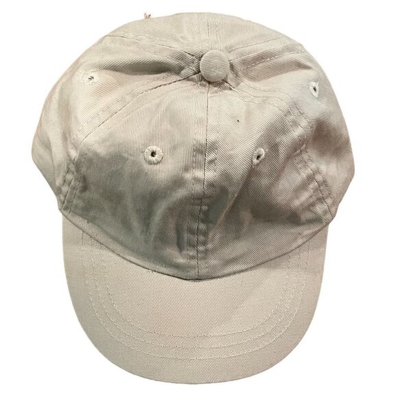 Tan Baby Ballcap - Twill - Approx. 6.5" Dia - Picture 1 of 3
